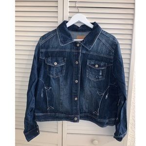 Jean jacket size 2X